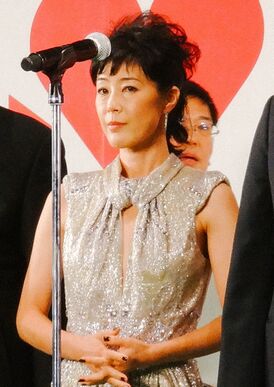 Синобу Тэрадзима на 26-м Токийском международном кинофестивале (2013)