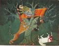 Мастер Хада. Тигр, напавший на князя Радж Сингха ночью. ок. 1620г, Музей искусства, Гарвард.