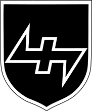Эмблема дивизии СС «Ландсторм Недерланд»