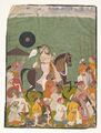 Процессия Джагат Сингха II. Мевар, 1745г, Музей Метрополитен, Нью-Йорк