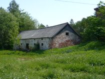 Прямухино. Амбар для хранения готовой продукции, произведённой на мануфактуре