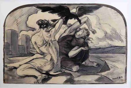 «Без названия» (1916), рисунок, Лионский музей изобразительных искусств.