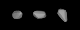 Трёхмерная модель астероида (770) Бали