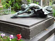 Памятник на могиле Лидии Герасимчук