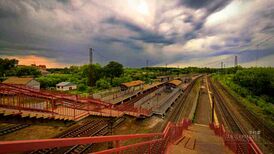 88km station in Voskresensk of Moscow region.jpg