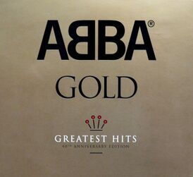 Обложка альбома ABBA «Abba Gold: Anniversary Edition» (2014)