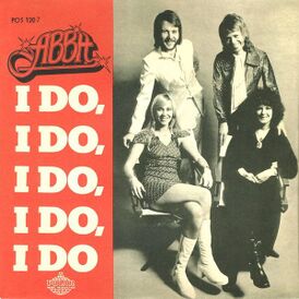 Обложка сингла ABBA «I Do, I Do, I Do, I Do, I Do» (1975)