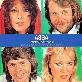 Обложка сингла ABBA «Summer Night City» (1978)