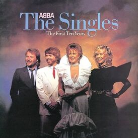 Обложка альбома ABBA «The Singles: The First Ten Years» (1982)