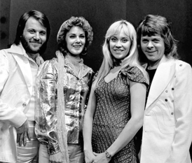 Участники группы ABBA: Бенни, Анни-Фрид, Агнета, Бьорн