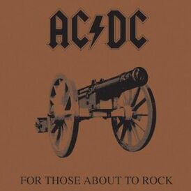 Обложка альбома AC/DC «For Those About to Rock (We Salute You)» (1981)