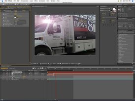 Скриншот программы Adobe After Effects