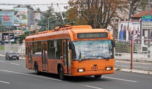 Троллейбус АКСМ-321 на маршруте № 41