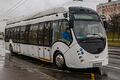 Гибридный автобус АКСМ-А4202К на обкатке в Минске