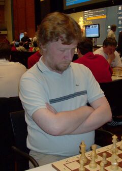Халифман за шахматной доской в 2009 году