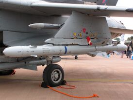 ALARM под крылом Tornado Королевских ВВС.
