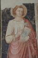 Аллегретто Нуци. Св. Иоанн Богослов, ок. 1336, церковь Санта Мария Маддалена, Фабриано. Первое известное произведение художника