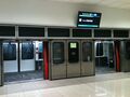 Подземный пиплмувер, называемый The Plane Train, станция в международном аэропорту Хартсфилд-Джексон Атланта, Атланта, США