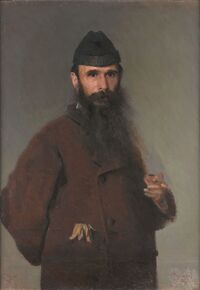 Портрет А. Д. Литовченко работы И. Н. Крамского, (1878), ГТГ