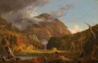 Томас Коул. Вид на перевал Нотч с Белой Горы.1839