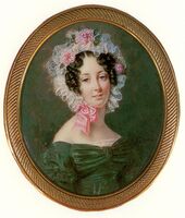 Портрет молодой дамы, 1820-е гг.
