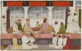 Двор Сеида Абдаллах Хана. нач. XVIIIв., Британский музей, Лондон