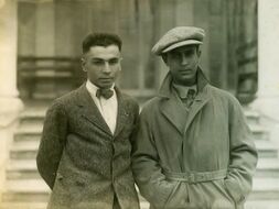 Аббас Агаларов (слева) и Ниджми-бей (Турция)