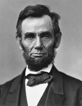 Авраам Линкольн в 1863 году. Фотография Александра Гарднера.