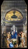 Джованни Беллини. Алтарь церкви Святого Иова. Ок. 1487