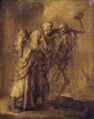 «Танец смерти» (1630-е) — гризайль, Эрмитаж, Санкт-Петербург