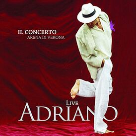 Обложка альбома Адриано Челентано «Adriano Live» (2012)