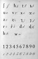 Адыгейский латинизированный алфавит 1927—1938 гг. (вторая страница)[10]
