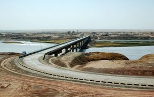 Мост через Амударью между Таджикистаном и Афганистаном
