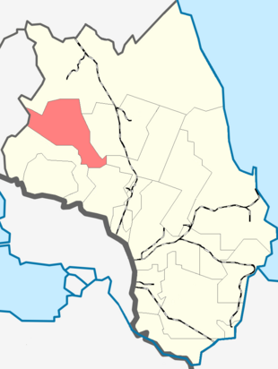 Агалатовское сельское поселение на карте