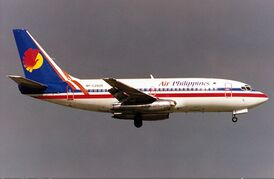 Boeing 737-200 авиакомпании Air Philippines[англ.]