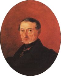 И. К. Айвазовский. Портрет А. И. Казначеева, 1847.
