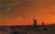 Aivazovsky Ivan Constantinovich landscape With Windmills.jpg