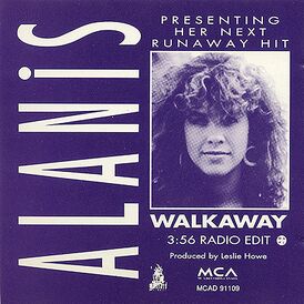 Обложка сингла Аланис «Walk Away» (1991)