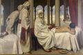 Абу-ль-Касим аз-Захрави осматривает больного в лазарете Кордовы