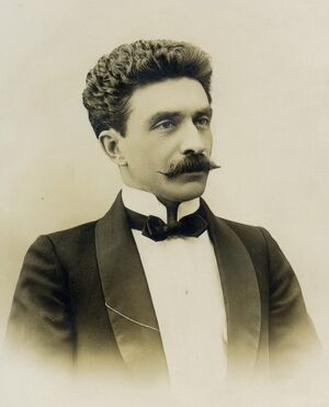 фотопортрет А. В. Ширяева (1904 год)
