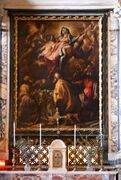 Aссунта с апостолами и ангелами. 1697. Алтарь церкви Сан-Никколо, Прато