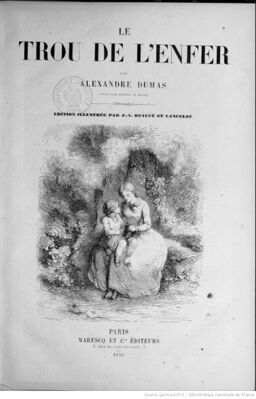 Титульный лист французского издания 1855 года