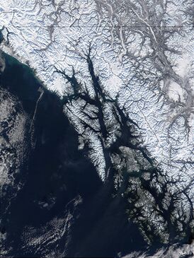 Снимок архипелага из космоса