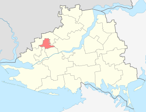 Александровский муниципальный округ на карте
