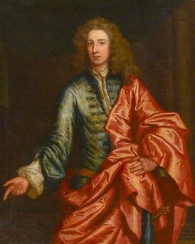 Элджернон Сеймур, граф Хартфорд, позднее 7-й герцог Сомерсет, портрет Джона Вандербанка (1694-1739), частная коллекция Эгремонта, Петуорт-хаус