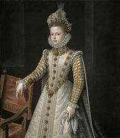 Алонсо Коэльо. Изабелла Клара Евгения, дочь Филиппа II в возрасте 13 лет, 1579