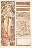 Плакат австрийского павильона (1900)