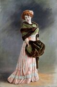 Актриса и певица Амели Дитерле[fr] в 1908 году
