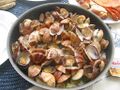 Португальские моллюски, тушенные в масле