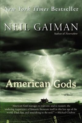 Обложка оригинального издания романа «Американские боги»
